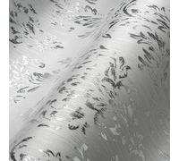 Architects Paper WTD 30659-1 - Papel pintado (10,05 m x 0,53 m), color blanco metálico