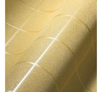 Architects Paper WTD 30672-6 - Papel pintado (10,05 m x 0,53 m), color amarillo metálico