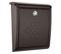 ARCHITECTURAL MAILBOXES 2697RZ-10 Buzón de Pared con Bloqueo Burdeos, Bronce frotado, S