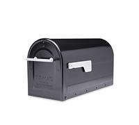 ARCHITECTURAL MAILBOXES 7900-7B-SR-10 Boulder Postmount Buzón, Negro, L