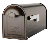 Architectural Mailboxes 8830RZ-10 Winston - Buzón de Montaje en Poste, Bronce frotado
