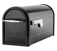 ARCHITECTURAL MAILBOXES 8950B-10 Montaje en Poste, Negro, M