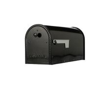 Architectural Mailboxes Edwards Buzón de Correo de Gran Capacidad, Acero galvanizado, Color Negro