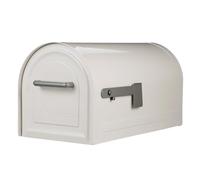 Architectural Mailboxes Reliant Buzón de Correo de Gran Capacidad, con Cerradura, de Acero galvanizado, Color Blanco