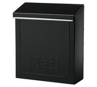 Architectural Mailboxes Townhouse - Buzón Vertical de Acero galvanizado para Montaje en Pared, tamaño pequeño, Color Negro
