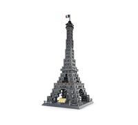 Architecture The Eiffel Tower Of Paris France World Famous Building Blocks Bricks Classic City Skyline Model Toys for Kids Gift
