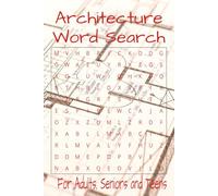 Architecture Word Search Book