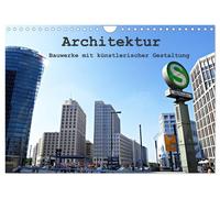 Architektur - Bauwerke mit künstlerischer Gestaltung (Wandkalender 2027 DIN A4 q