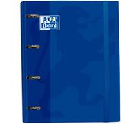 Oxford Classic EuropeanBinder Carpeblock Archivador con Recambio A4+ Azul Marino