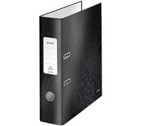 Archivador A-Z LEITZ WOW Negro, Din-A4 Ancho 80 mm.