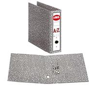 Archivador A-Z PRAXTON Gris Jaspedado, Din-A4 75 mm.