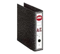 Archivador A-Z PRAXTON Negro Jaspedado, Din-A4 75 mm. (Pack x20)