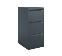 Archivador bisley bs 3 cajones negro