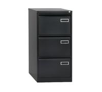 Archivador bisley psf 3 cajones negro
