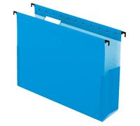 Archivador colgante reforzado Pendaflex SureHook de 7,6 cm, color azul, corte 1/5, caja de 25 (59203)
