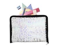 Archivador de anillas transparente rellenable - Archivadores para documentos - Álbum de colección con cremallera para tarjetas y pequeños para estudiantes, profesores, personal y gerentes de proyectos