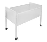 Archivador de archivos con ruedas, carro enrollable para carpetas colgantes, carrito de carpetas colgantes duradero armario de archivos enrollable para estudio, apartamentos 80 x 42,5 x 60 cm (sliber,