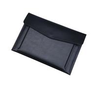 Archivador de archivos de papel - Organizador de documentos para carpetas A4, cubierta de piel sintética, soporte de doble capa, de almacenamiento impermeable | Papelería duradera para el