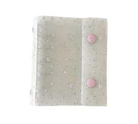 Archivador de archivos para documentos | Organizador de tarjetas - Portatarjetas portátil Diseño de estrellas para diario Cinta adhesiva Tickets Escuela Oficina Profesor Estudiante Gestor de Proyectos