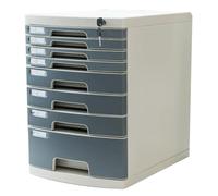 Archivador de bloqueo seguro, organizador compacto de oficina de múltiples capas con cajones para un archivo eficiente y fácil acceso a papeles importantes