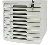 Archivador de Documentos con Cerradura de 2 A 14 Niveles con Llaves, Organizador de Cajones PortáTil con íNdice de Etiquetas para Oficina, Hogar y Biblioteca(Medium (10 Layers))