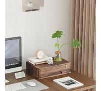 Archivador de escritorio de madera maciza con cerradura, caja de almacenamiento con múltiples cajones para oficina, solución de archivo segura, elegante nizer de escritorio para documentos y