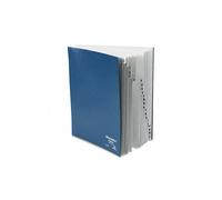 Archivador de escritorio Esselte Pendaflex DDF3OX 1-31, tama o carta, cart n prensado con revestimiento acr lico, negro/azul