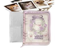 Archivador de fotos A5 - PVC 23,5x18,8x2,9cm | Organizador de almacenamiento de pegatinas con 10 bolsillos transparentes, pantalla colección, archivo de memoria, álbum bolsillo transparente | Inicio d