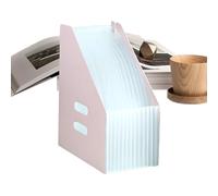 Archivador de fuelle, organizador de documentos tamaño A4 con 13 compartimentos, suministros escolares resistentes y portátiles, almacenamiento de documentos impermeable tamaño A4