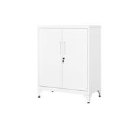 Archivador de Oficina Multifuncional de Acero Blanco Mate