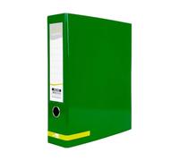 Carpeta A4 Palanca Sistema Color Forrado Lomo s/Rado 80mm Verde Metal Compresor