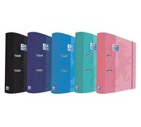 Archivador de palanca oxford school din a4+ con rado cierre gomilla elastica lomo 70mm recambio 160 h 5x5 surti