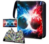 Archivador de tarjetas coleccionables - 900 bolsillos. Álbum de soporte ideal para 9 tarjetas de bolsillo. El mejor regalo de cumpleaños para coleccionistas de tarjetas de juego, fútbol y niños