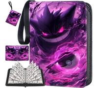 Archivador de tarjetas con capacidad de 50 páginas de 900 tarjetas, bolsa para tarjeta de álbum de 1 pieza, almacenamiento de tarjetas portátil, resistente al agua, para recoger e intercambiar