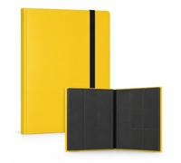 Archivador de tarjetas, impermeable con 540 ranuras, amarillo