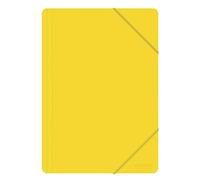 Archivador elástico Office Products PP A4 500 MICR Amarillo/Archivado de documentos/Tipo 3 solapas/Tipo con borrador/Material-PP/Color-Amarillo/Formato-A4/Dimensiones (mm)-240x320