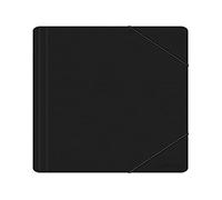 Archivador elástico Office Products PP A4 500 MICR negro/archivo de documentos/tipo 3 solapas/tipo con borrador/material-PP/color-negro/formato-A4/dimensiones (mm)-240x320