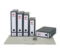 Archivador Jaspeado Eco Folio 65mm Gris Plomo Fsc Linea Grafoplás