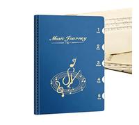 Archivador musical, archivador de almacenamiento para partituras A4 - Portacoro para coro, para presentaciones, oficina, escuela, coro, viajes, reuniones y conciertos