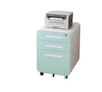 Archivador portátil de acero con cerradura y 3 cajones, ideal para uso en la oficina en casa, cabe debajo del escritorio para un almacenamiento y almacenamiento cómodos.