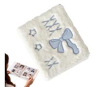 Archivador suave para tarjetas fotográficas, cuaderno con páginas integradas para guardar fotos A6, portátil para guardar fotos | para recibos, proyectos creativos, álbumes de recortes, artistas y