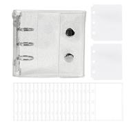 Archivador Transparente | Álbum De Fotos - Álbum de Colección de Tarjetas,Para Estudiantes Profesores Profesionales De Oficina Personal Administrativo Gerentes De Proyectos Escuela Reuniones