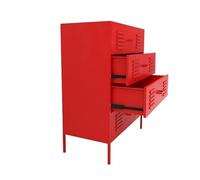 Archivador vertical compacto - Solución de almacenamiento de metal de 4 cajones para una organización eficiente de la oficina y el hogar