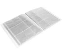 ARCHIVADOR XXL Para tarjetas coleccionables álbum - para cartas tipo Pokémon, YuGiOh, tarjetas Fortnite y Ninjago - Color transparente portada personalizable