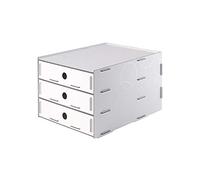 - Archivadores de madera para almacenamiento de documentos, cajón de extensión, organizador de oficina, 38 x 25 x 34 cm (blanco), mediano