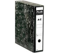 Archivadores postales - Archivadores marca Plus Office modelo ARCHIVADOR PLUS A4 JASPEADO NEGRO