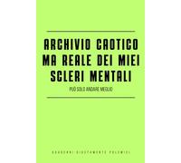 Archivio caotico ma reale dei miei scleri mentali: Quaderno a righe divertente | Taccuino per appunti | Regalo divertente per amica | Regalo ironico ... cm) | Copertina lucida | Carta di qualità