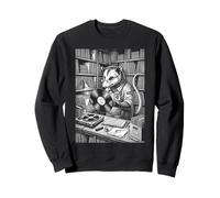 Archivista de Discos de Vinilo de zarigüeya Vintage para Mujeres y Hombres Sudadera