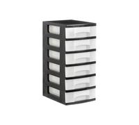 Archivo 2000 - 1106 CS TL cajonera para oficina Negro Plástico