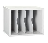 Archivo 2000 Módulo Archisystem con 3 separadores verticales 356x474x362 mm Gris 8103EV GS